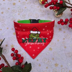 Bandana navidad Merry Grinchmas